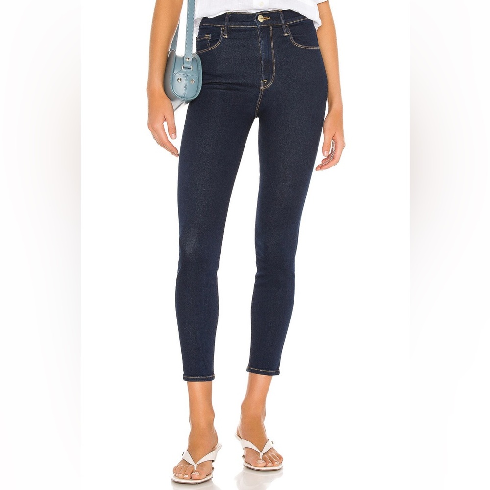 Revolve FRAME Ali High Rise Skinny Jean - Grove Street - 25